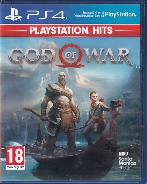 God of War Playstation Hits - PS4 (A Grade) (Genbrug)